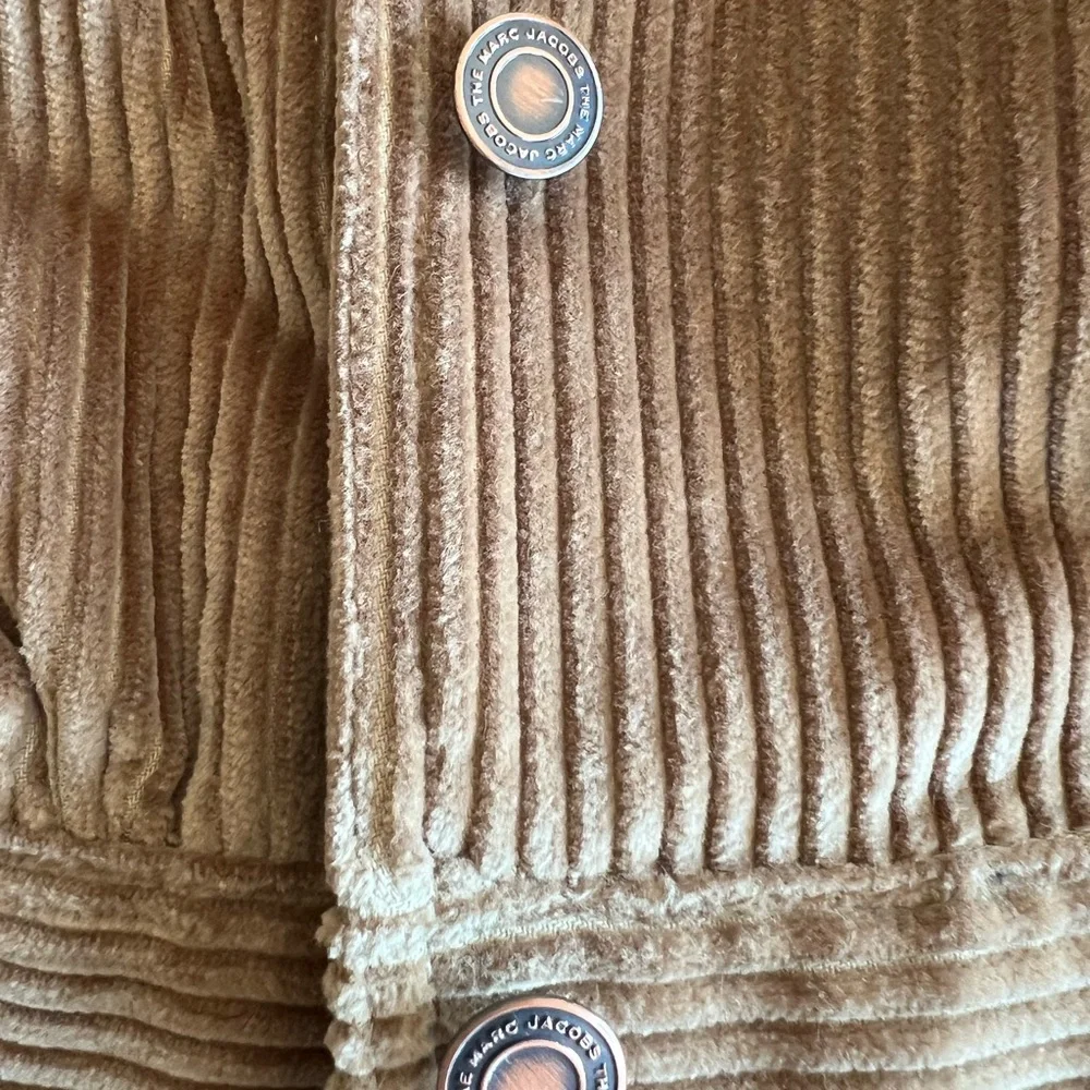 Marc Jacobs Pleated Cotton Corduroy Jacket - Picture 5 of 5